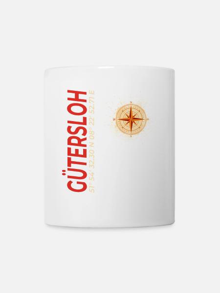 Gütersloh - Tasse - Weiß