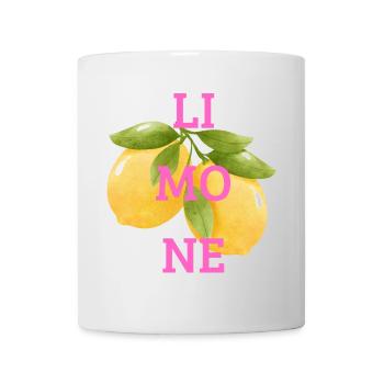 Limone - Tasse - Weiß - Vorne