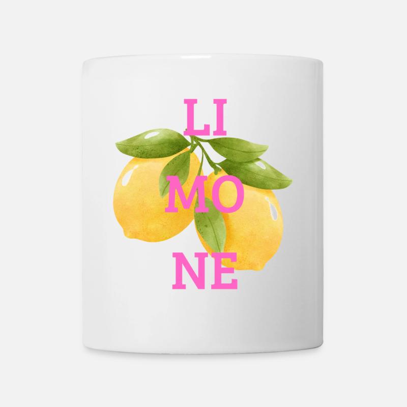 Limone - Tasse - Weiß