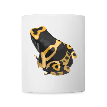 Hummelfrosch Geometrisches Design - Tasse - Weiß - Vorne