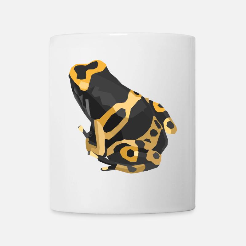 Hummelfrosch Geometrisches Design - Tasse - Weiß