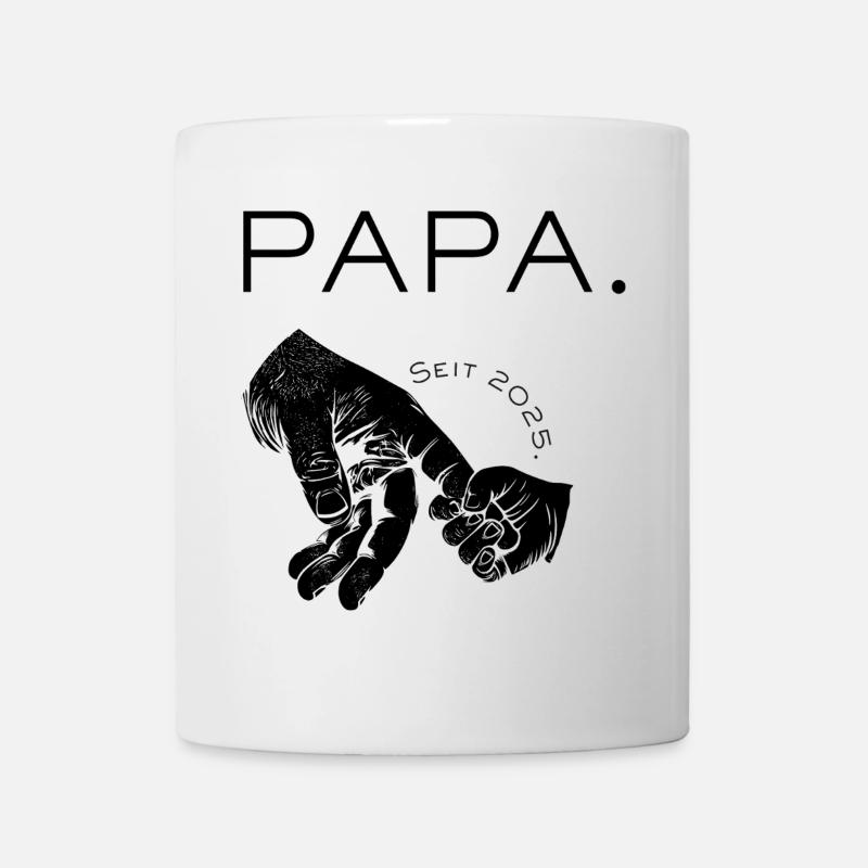 PAPA. Seit 2025 - Tasse - Weiß