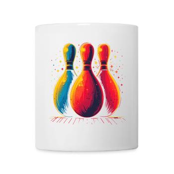 Bowling Retro Look - Mug - white - Front