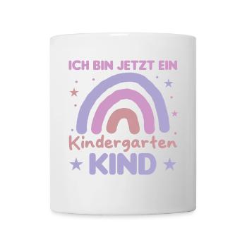 Kindergarten Child Rainbow I'm Now in the - Mug - white - Front