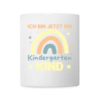 Kindergarten Child Rainbow I'm Now in the - Mug - white - Front