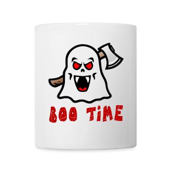 Boo Time Fantôme - Mug blanc - blanc - Devant