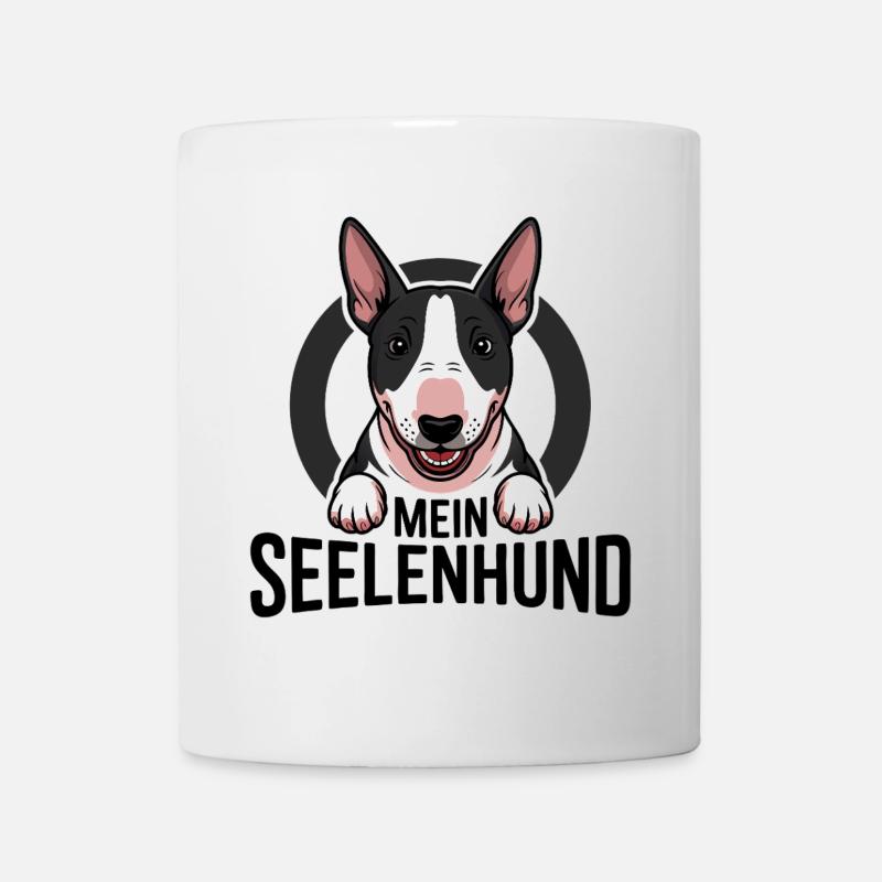 Minibullterrier - mein Seelenhund - Tasse - Weiß