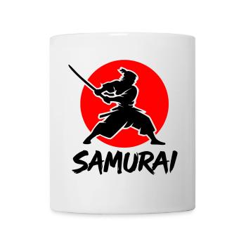 Samurai - Tasse - Weiß - Vorne