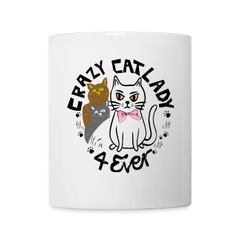 Chats fous - Mug blanc - blanc - Devant