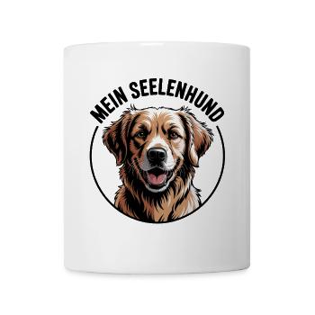 Labrador Retriever Labbi mein Seelenhund - Tasse - Weiß - Vorne