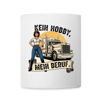 Not a hobby, my profession. - Mug - white - Front