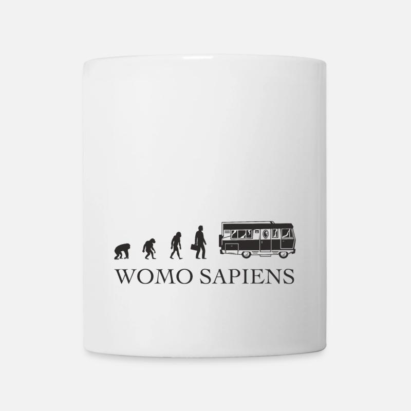 Womo Sapiens - Tasse - Weiß