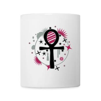 Ankh - Mug blanc - blanc - Devant