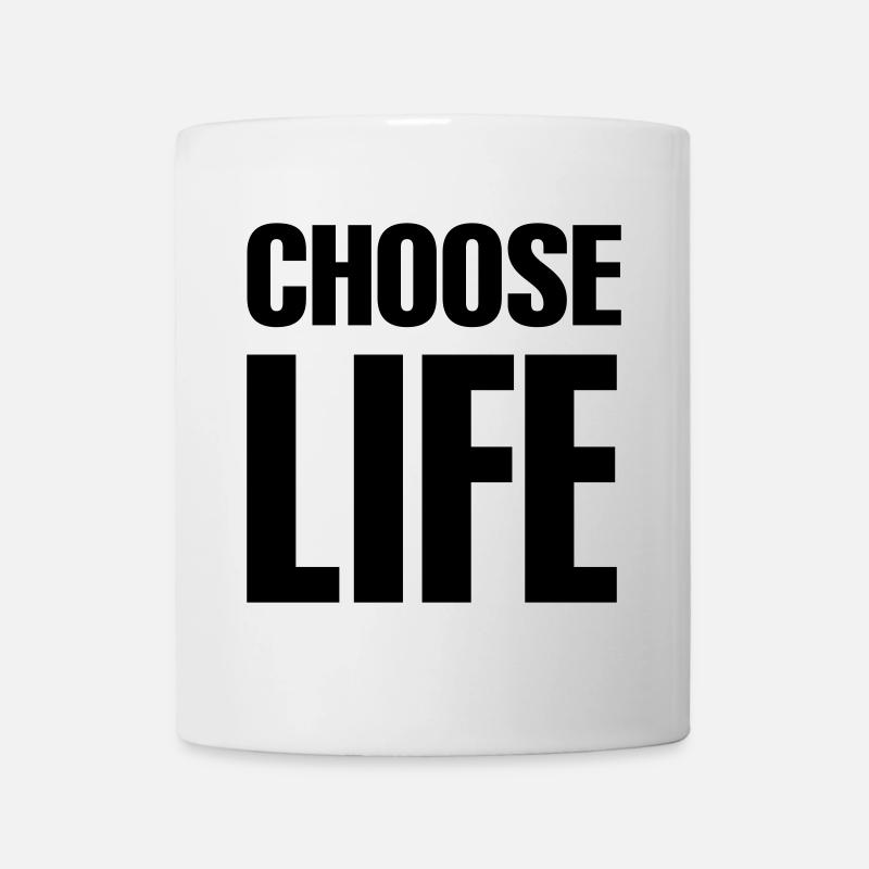 Choisissez la vie - Mug blanc - blanc