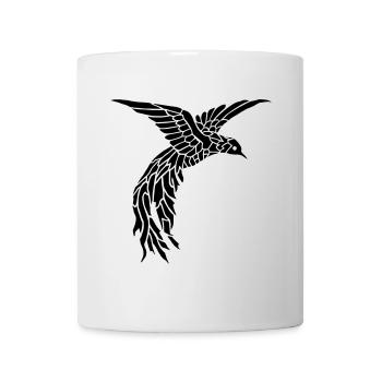 Vogel - Tasse - Weiß - Vorne