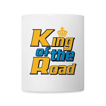 LKW Fahrer,LKW ,Trucker Fun King of the Road (25) - Tasse - Weiß - Vorne