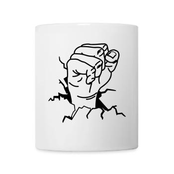FIST BURSTING - Tasse - Weiß - Vorne