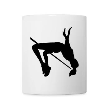 Hochsprung - frauen - Tasse - Weiß - Vorne