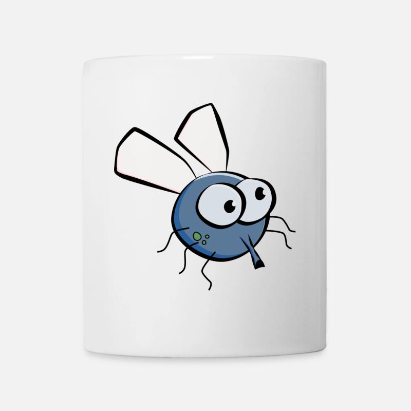 La mouche - Mug blanc - blanc