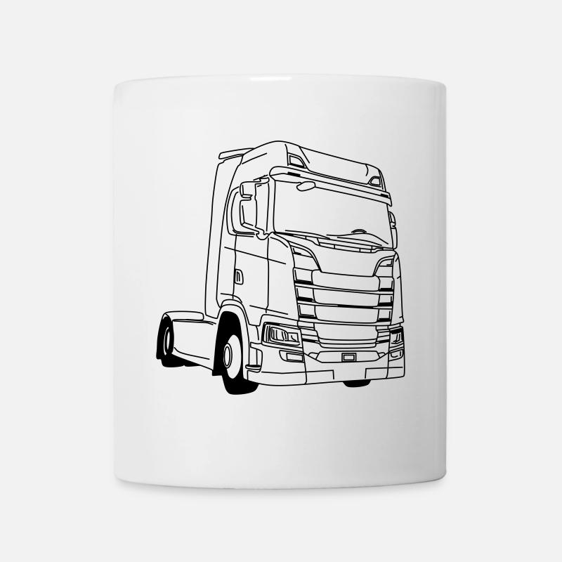 Truck - Mug - white