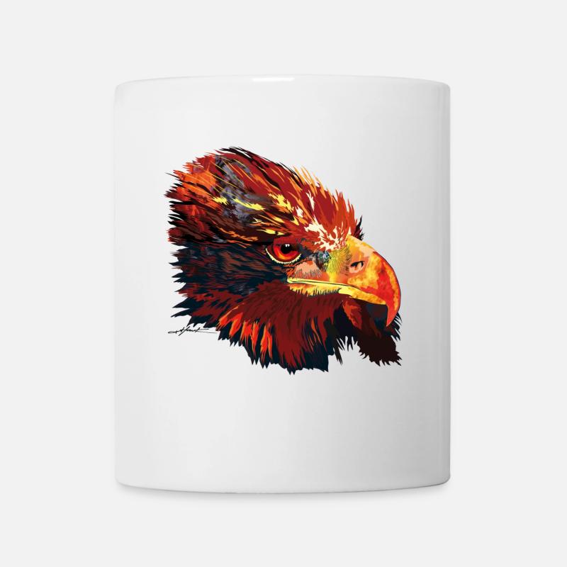 Adler arthawk - Tasse - Weiß