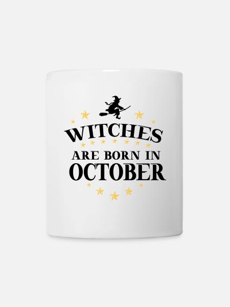 Witches Oktober - Tasse - Weiß