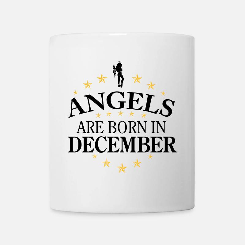 Angels December - Tasse - Weiß