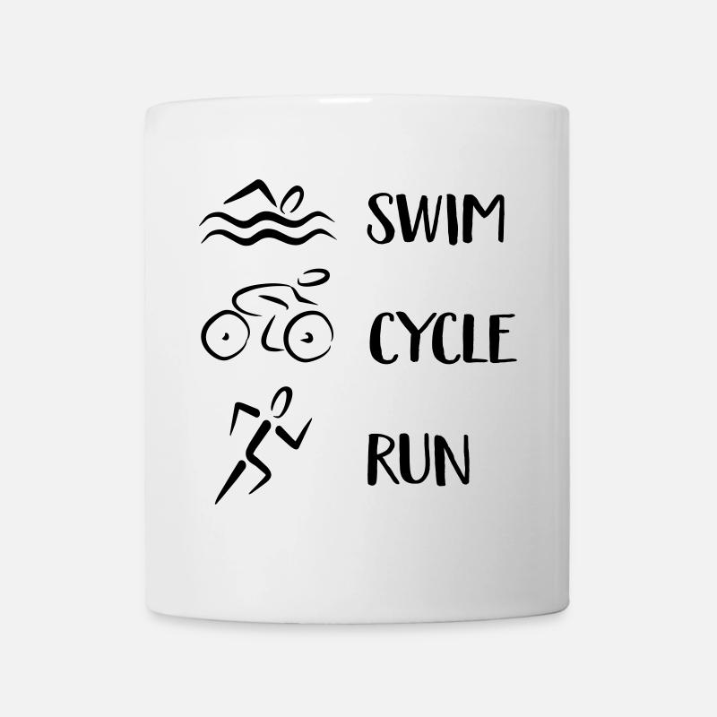 Triathlon - Mug blanc - blanc