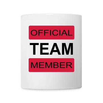 Team - Tasse - Weiß - Vorne