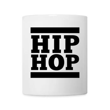 HIP HOP, Das hat mit Hip Hop nichts zu tun - Tasse - Weiß - Vorne