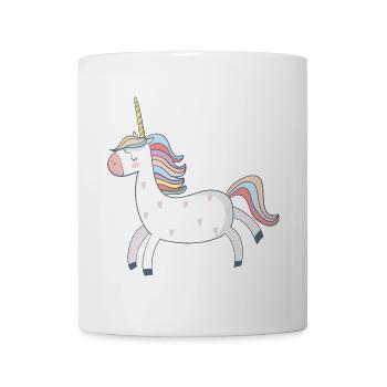 Einhorn - Tasse - Weiß - Vorne