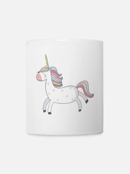 Einhorn - Tasse - Weiß