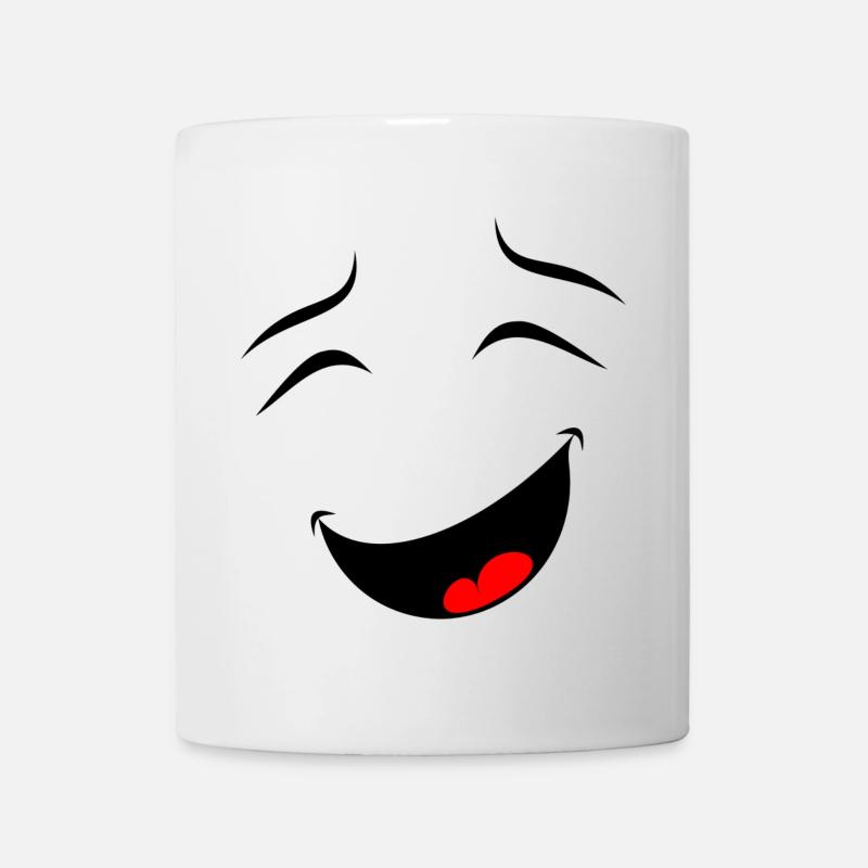 Mort de rire - Mug blanc - blanc