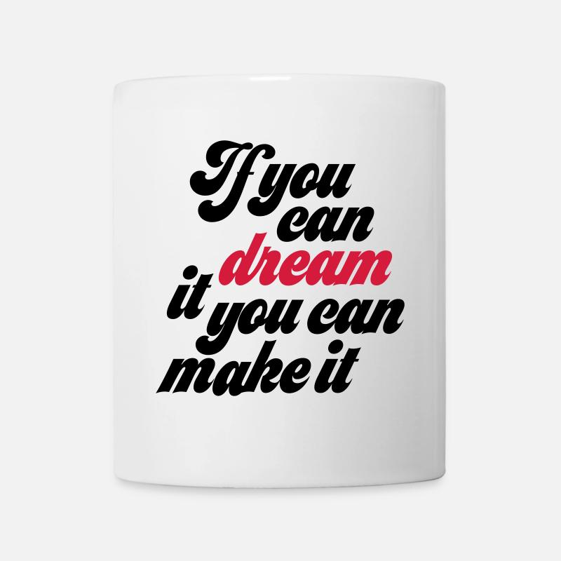 Motivation - Mug blanc - blanc