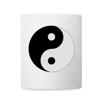 Yin and Yang (colors customizable!) - Mug - white - Front