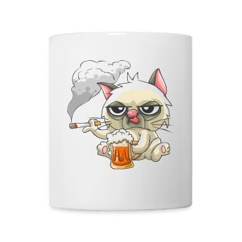 Bad Cat - Tasse - Weiß - Vorne