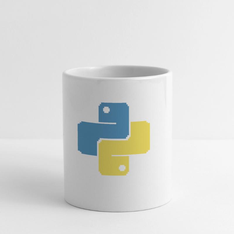 Python Pixelart Tasse