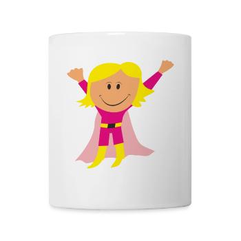 Girl - Tasse - Weiß - Vorne
