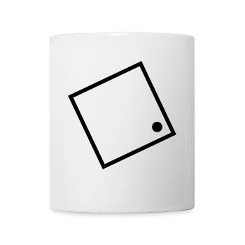 Project Ü logo - Mug - white - Front