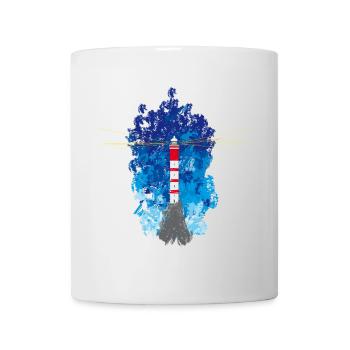 phare - Mug blanc - blanc - Devant