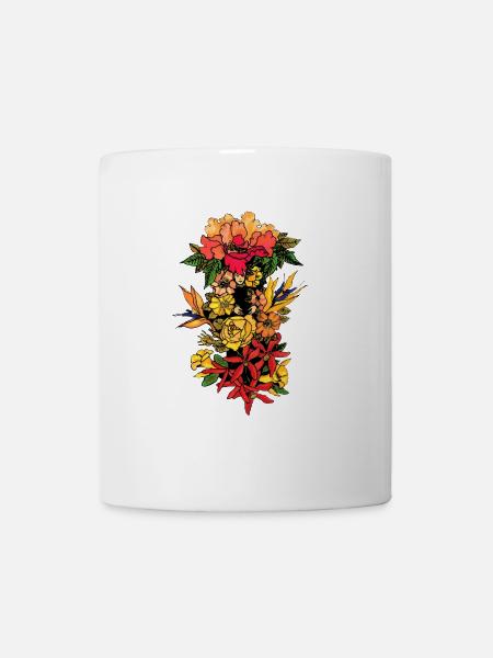 peonia - Mug blanc - blanc