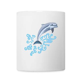 Dauphin - Tasse - Weiß - Vorne