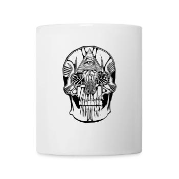 Freimaurer Innard - Leuchtet - Tasse - Weiß - Vorne