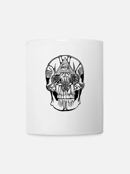 Freimaurer Innard - Leuchtet - Tasse - Weiß