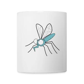 insect mosquito Mücke Mückenplage Stich - Tasse - Weiß - Vorne