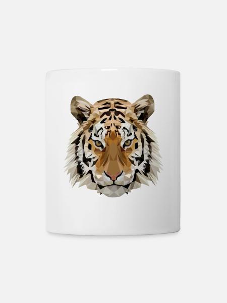 tiger - Mug - white
