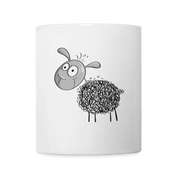Little Wool Sheep - Sheep Comic - Mug - white - Front