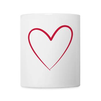 Heart Love Life Power Symbol Gift - Mug - white - Front