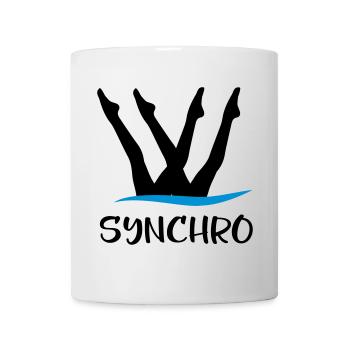Nage synchrone - Mug blanc - blanc - Devant