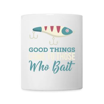 Raubfischangeln Spruch - Sportfischer - Wobbler - Tasse - Weiß - Vorne